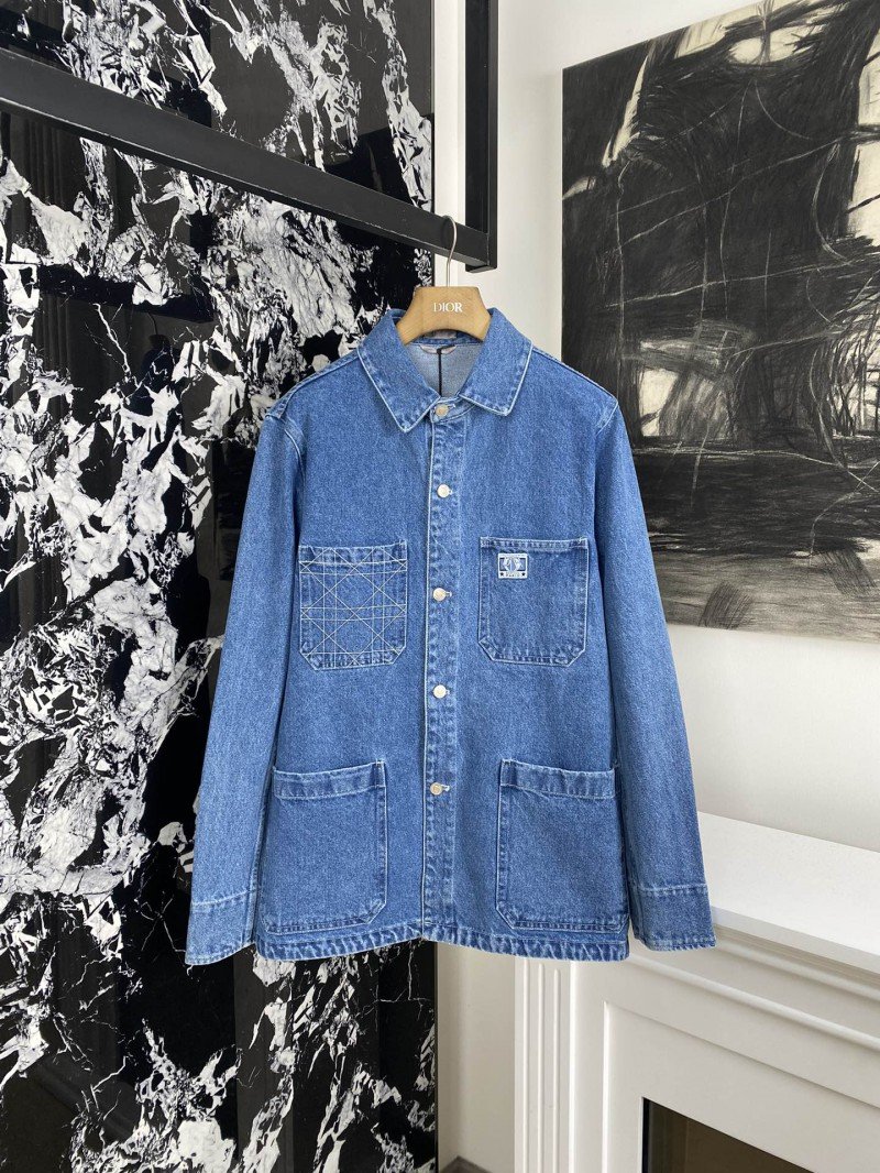 1-68-5.jpg Dior Embroidered Denim Jacket - 图片 1
