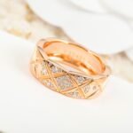 CHANEL Coco Crush ring Quilted motif small version - 图片 2