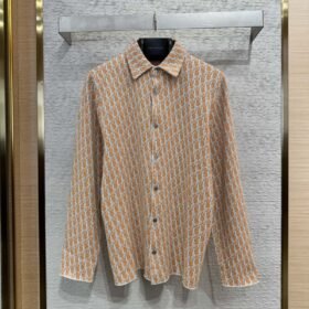 Dior Jacquard Lapel Shirt 1