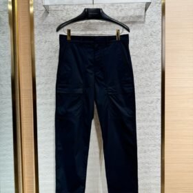 Dior Logo Embroidered Nameplate Work Pants 2