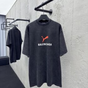 Balenciaga X Puma Puma Print Short Sleeve 1
