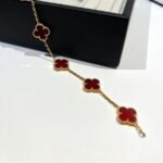 Van Cleef and Arpels Vintage Alhambra bracelet 5 motifs - 图片 2