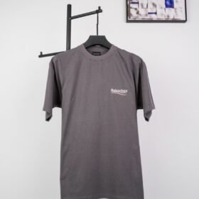 Balenciaga Washed Coke Short Sleeve Gray