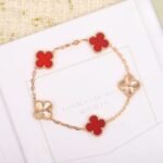 Van Cleef and Arpels Vintage Alhambra bracelet 5 motifs - 图片 2