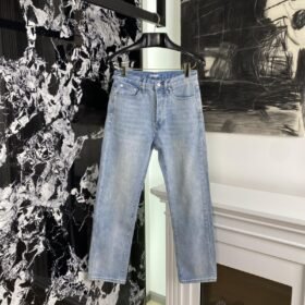 Dior Denim Longline In Twill Fabric