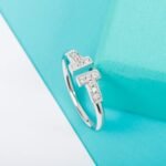 Tiffany and Co TIFFANY T Diamond Wire Ring - 图片 3