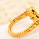Van Cleef and Arpels Vintage Alhambra reversible ring - 图片 3