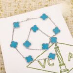 Van Cleef and Arpels Vintage Alhambra necklace 10 motifs - 图片 2