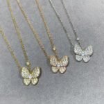 Van Cleef and Arpels Two Butterfly pendant - 图片 5