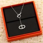 HERMES Chaine d??ancre Contour pendant large model - 图片 2