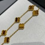 Van Cleef and Arpels Vintage Alhambra necklace 10 motifs - 图片 5