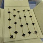 Van Cleef and Arpels Vintage Alhambra long necklace 20 motifs - 图片 4