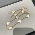 Van Cleef and Arpels Vintage Alhambra necklace 10 motifs - 图片 4