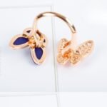 Van Cleef and Arpels Two Butterfly Between the Finger ring - 图片 2