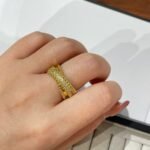 Van Cleef and Arpels Perl??e diamonds duo ring - 图片 2