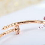 CARTIER Juste un Clou hoop earrings large model diamonds - 图片 3