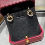 CARTIER Trinity earrings half-paved - 图片 5