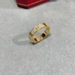 CARTIER LOVE ring small model paved - 图片 2