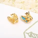 Van Cleef and Arpels Two Butterfly earrings - 图片 3
