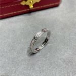 CARTIER LOVE ring mini model paved - 图片 2