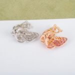 Van Cleef and Arpels Two Butterfly earrings - 图片 3