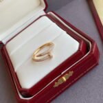 CARTIER Juste un Clou ring small model half-paved - 图片 2