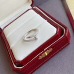 CARTIER Juste un Clou ring small model half-paved - 图片 4