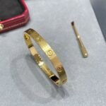 CARTIER LOVE bracelet classic model brushed - 图片 2