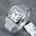 CARTIER Santos de Cartier watch Large model 47.5 mm x 39.8 mm - 图片 3