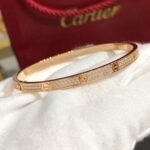 CARTIER LOVE bracelet small model paved - 图片 2