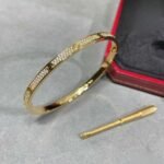 CARTIER LOVE bracelet small model paved - 图片 2