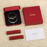 CARTIER Juste un Clou bracelet classic model half-paved - 图片 4