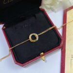 CARTIER Trinity bracelet on chain diamonds - 图片 3