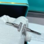 Tiffany and Co TIFFANY T Diamond Wire Bracelet - 图片 2