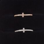 Tiffany and Co TIFFANY T Diamond Wire Band Ring - 图片 5