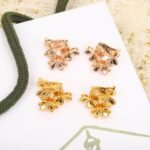 Van Cleef and Arpels Frivole earrings 3 flowers mini model - 图片 4