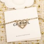 CHANEL 25P CC Heart Necklace - 图片 4