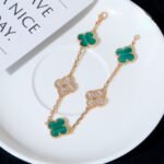 Van Cleef and Arpels Vintage Alhambra bracelet 5 motifs - 图片 6