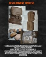 Miu Miu Logo Embossed Zip Tote Brown - 图片 2