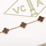 Van Cleef and Arpels Vintage Alhambra bracelet 5 motifs - 图片 7