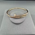 CARTIER Juste un Clou bracelet small model reverse set diamonds - 图片 2