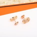 HERMES Chaine d??ancre Divine stud earrings, small model - 图片 3