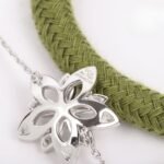Van Cleef and Arpels Lotus openwork bracelet mini model - 图片 3