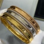 Van Cleef and Arpels Perl??e signature bracelet medium model - 图片 4