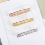 Van Cleef and Arpels Perl??e diamonds bracelet 3 rows medium model - 图片 7