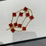 Van Cleef and Arpels Vintage Alhambra necklace 10 motifs - 图片 4
