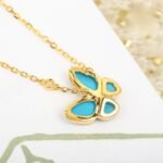 Van Cleef and Arpels Two Butterfly pendant - 图片 3