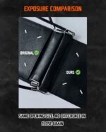 Maison Margiela Black Four Stitches Phone Bag - 图片 3