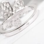 Van Cleef and Arpels Frivole ring 1 flower - 图片 3