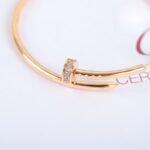 CARTIER Juste un Clou hoop earrings large model diamonds - 图片 4